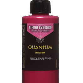 Quantum Tattoo Inks - Timur Lysenko Chemical Warfare - Nuclear Pink