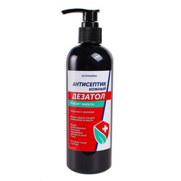 ДЕЗАТОЛ ГЕЛЬ с дозатором - кожный антисептик 350 ml