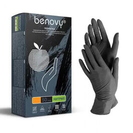 Перчатки BENOVY - BLACK - Size S